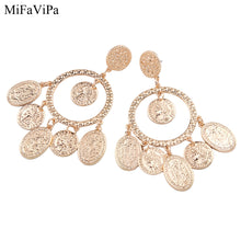 Load image into Gallery viewer, European and American personality simple fashion exaggerated earrings