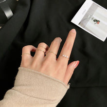 Load image into Gallery viewer, 20 PCS/LOT MiFaViPa 5 Pcs Fashion Rings Set for Women Jewelry Gold Round Pearl Simplicity Minimalist Style Personality Geometric Ring Wedding Party