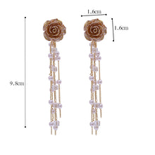 Load image into Gallery viewer, 20 PCS/LOT MiFaViPa Dangle &amp; Chandelier Beads Flower Earrings Drops Korean Style Simple Sweet Earrings Female Evening Party Dangle Earrings