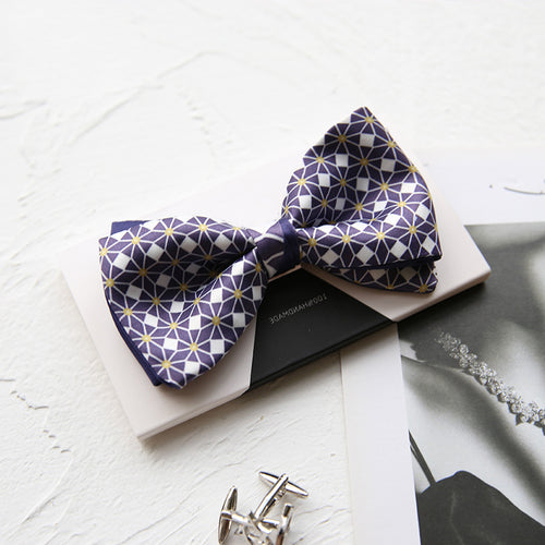 Fashion Men Bow Ties for Wedding Party Smooth Satin Bowties