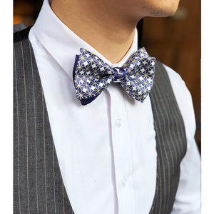 Fashion Men Bow Ties for Wedding Party Smooth Satin Bowties