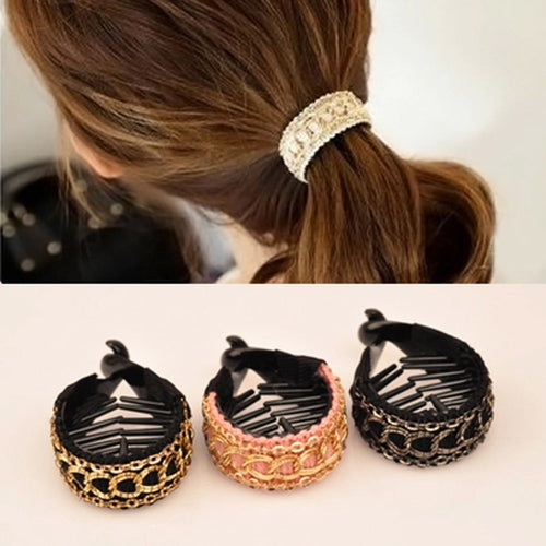 Women Large Hairpins Cute Ties Banana Crabs Claws Ponytail Hold Clamp Hair Accessories Hair Clips for Women