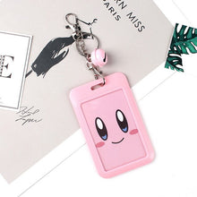 Load image into Gallery viewer, 1 PC Bank Credit Card Holder Bus ID Cards Holders Women Men Fashion Card Bags Keychain Cute Cartoon Card Case Key Chain Ring