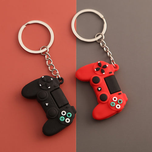 New creative personality simulation game keychain ring pendant men and women couple key chain bag pendant wholesale